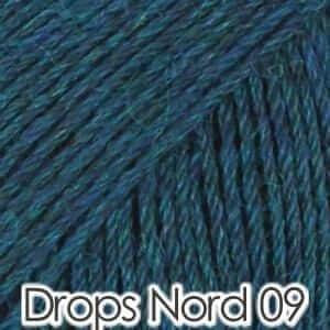 毛糸 Drops NORD ドロップス ノード 黒 11玉新品-