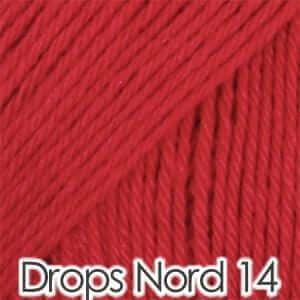 Drops Nord - Color: 14-Red