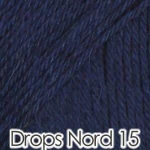 Drops Nord - Color: 15-Navy blue