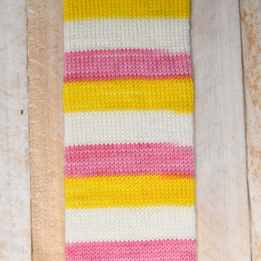 Self-Striping Sock Yarn - BIS-SOCK PINK LIMONADE
