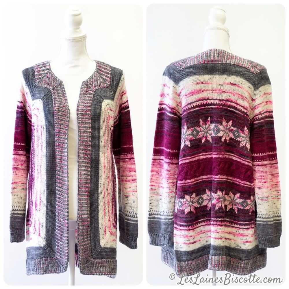 Knitting pattern - Vortex Cardigan