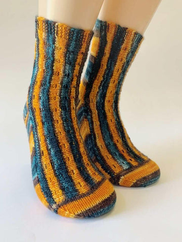 Sock pattern "Hori-Verti"
