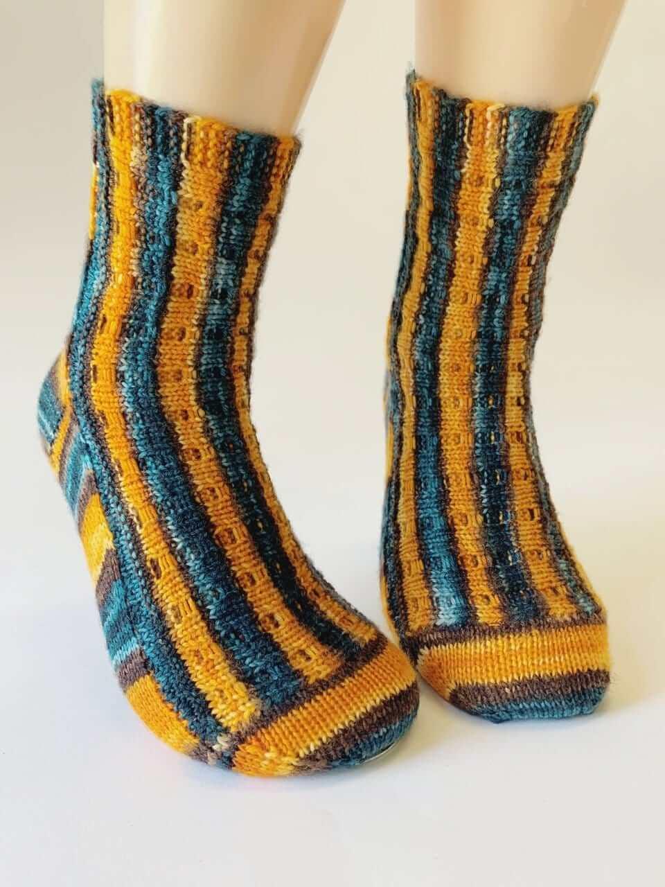 Sock pattern "Hori-Verti"