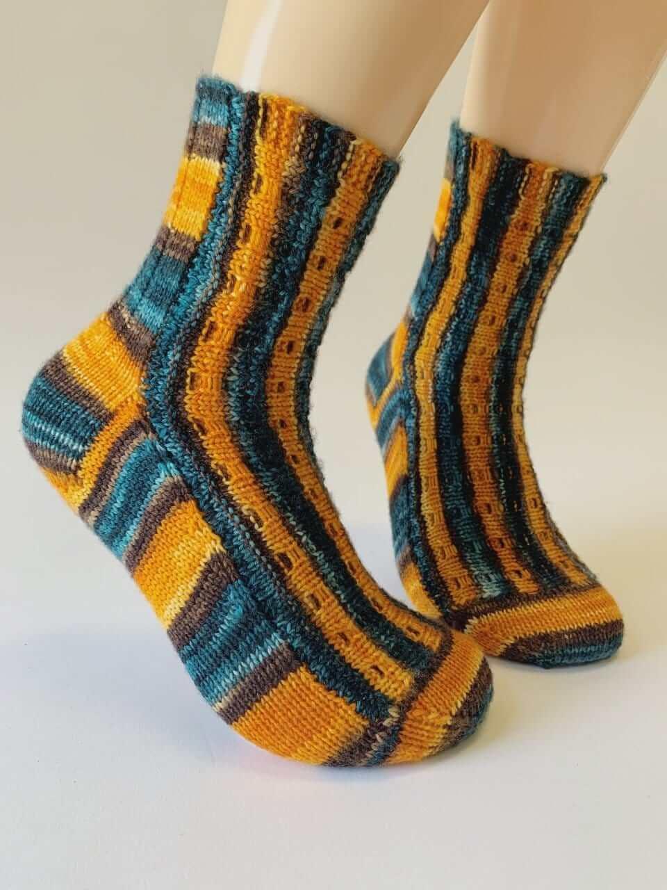 Sock pattern "Hori-Verti"