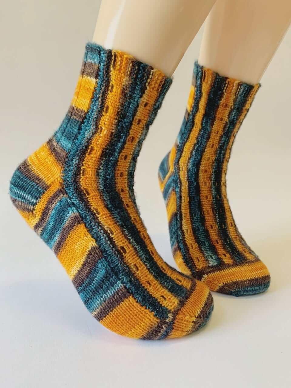 Sock pattern "Hori-Verti"