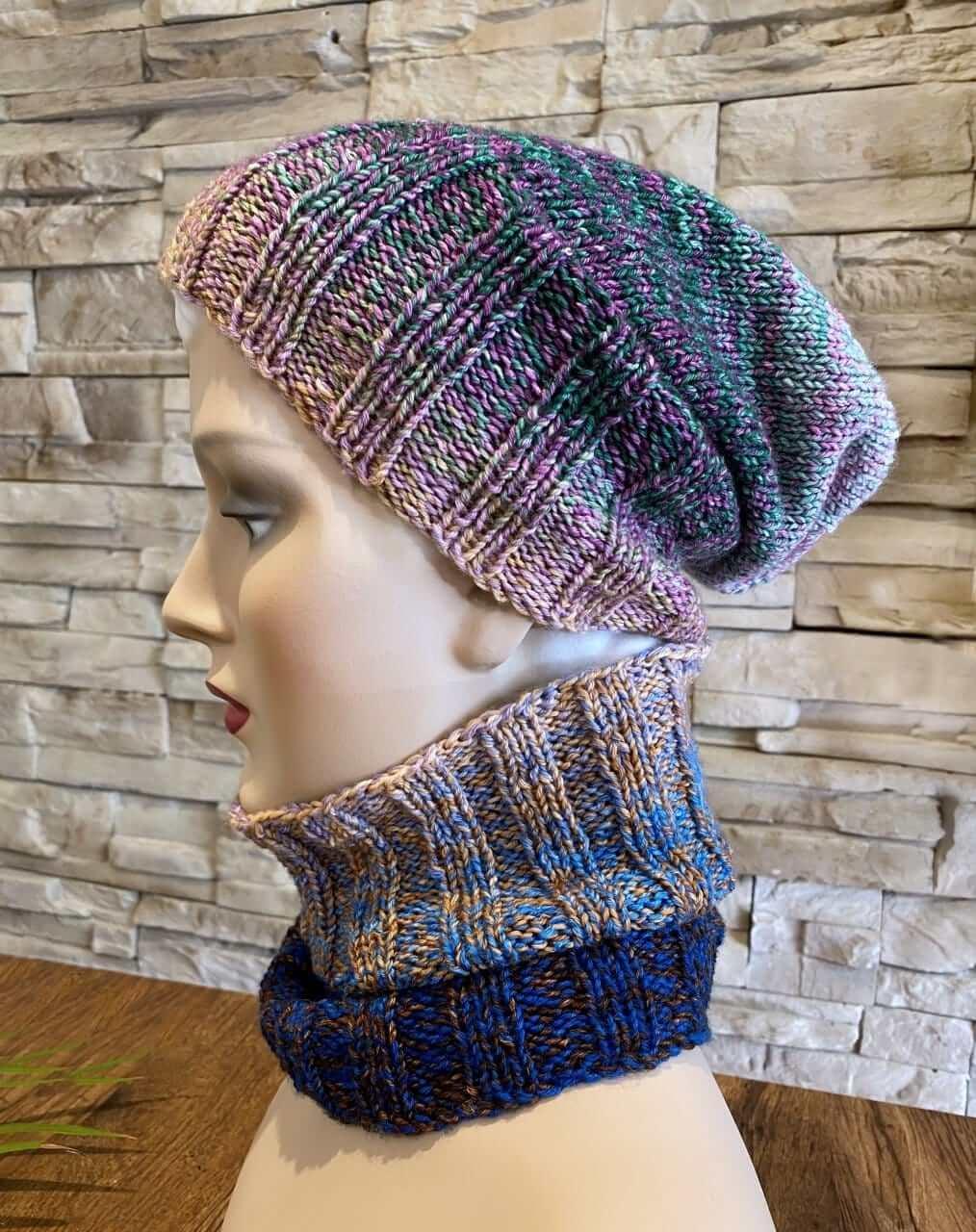 AVATAR - Hat & Neck Warmer free knitting pattern