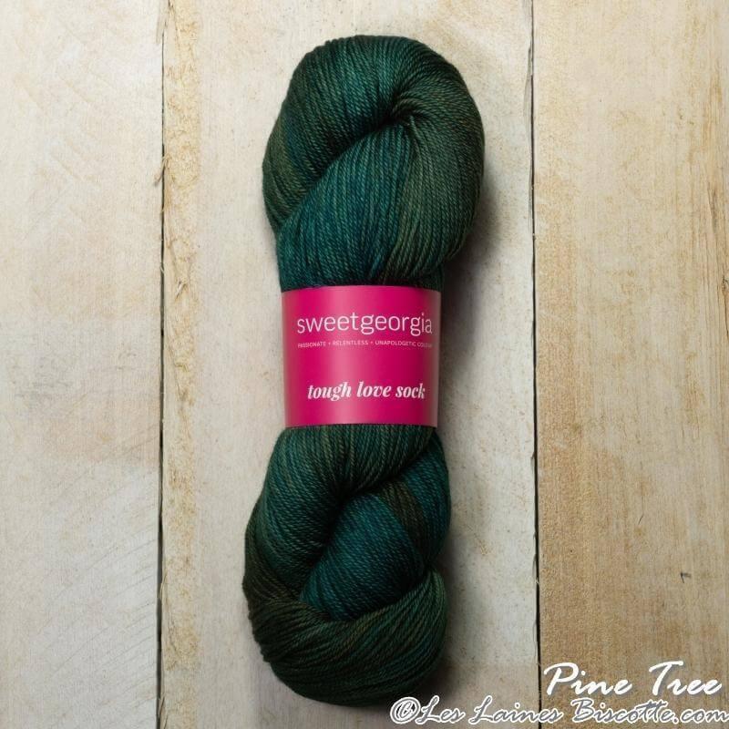 Sweet Georgia - Tough Love Sock - Color: Pine Tree