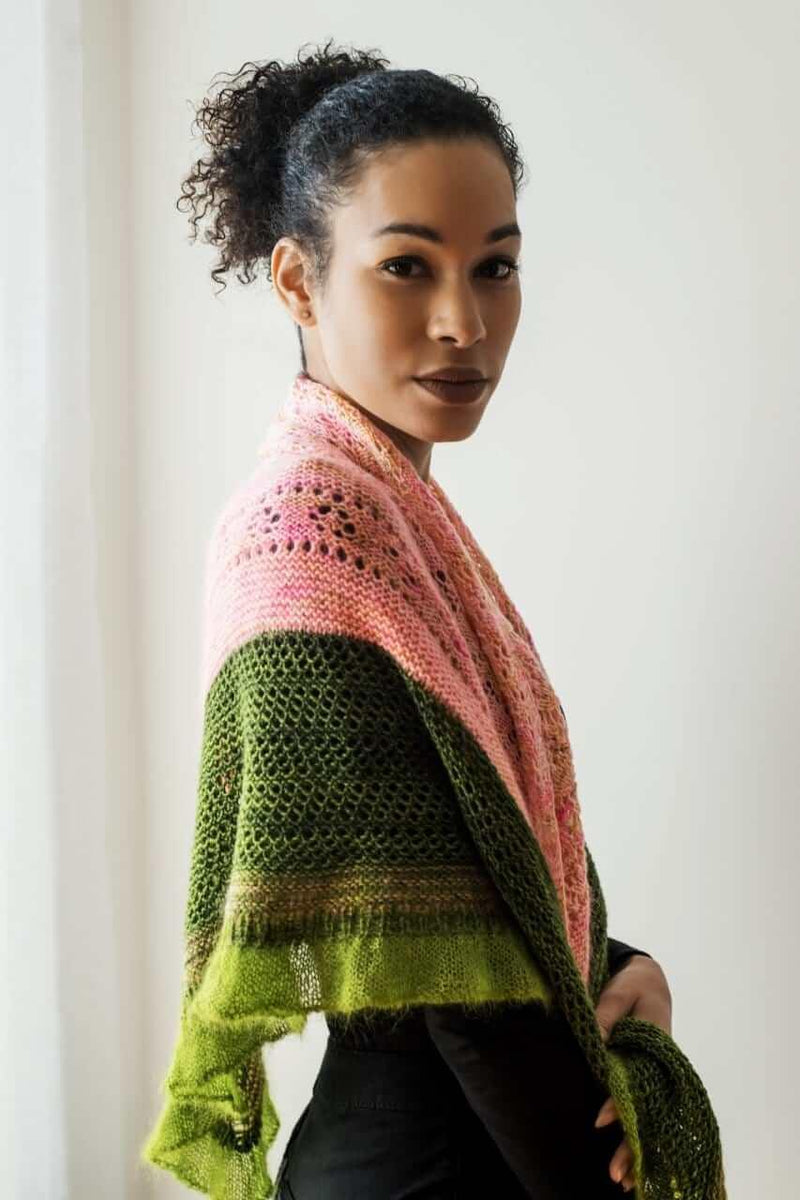 Life In Full Bloom Shawl Pattern