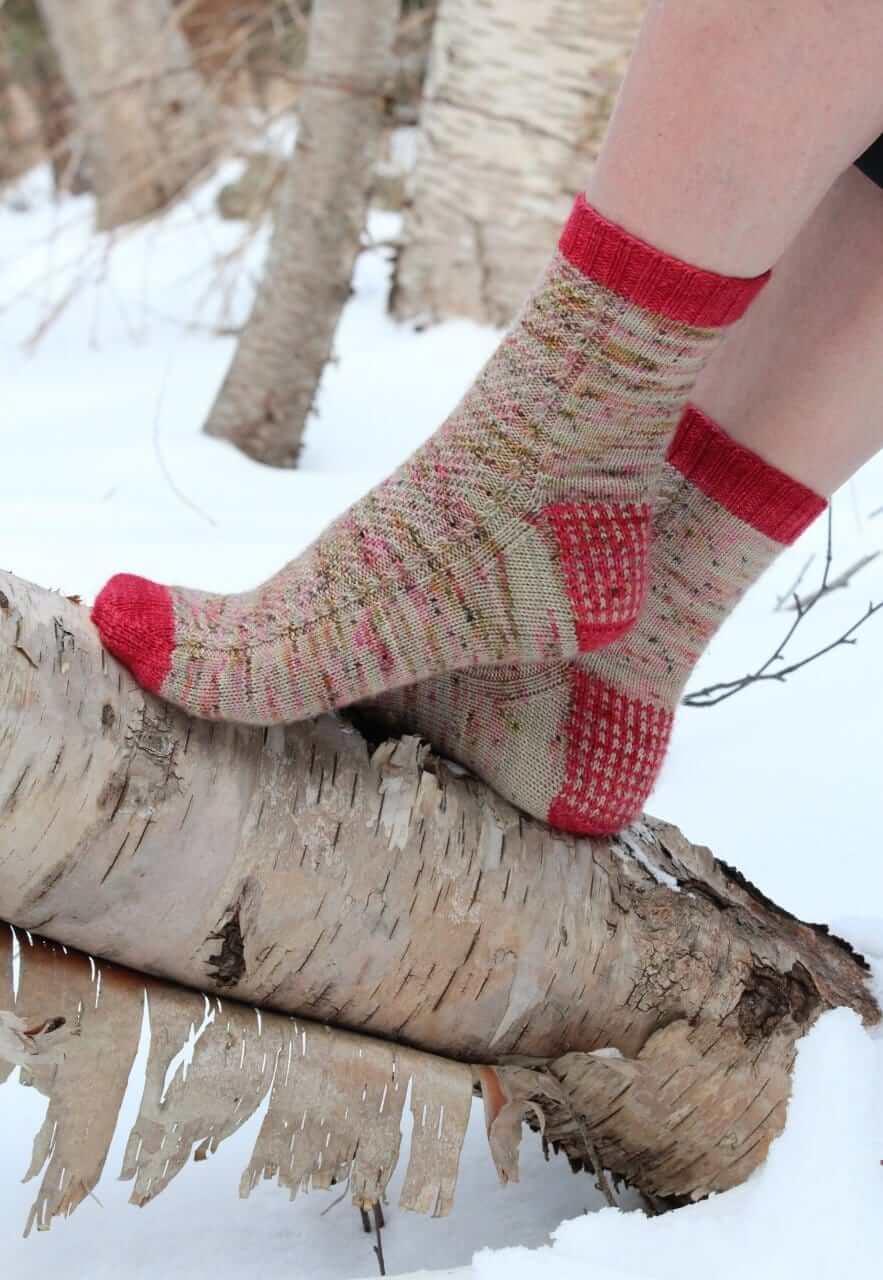 Candy Wafer Socks - Knitting Pattern