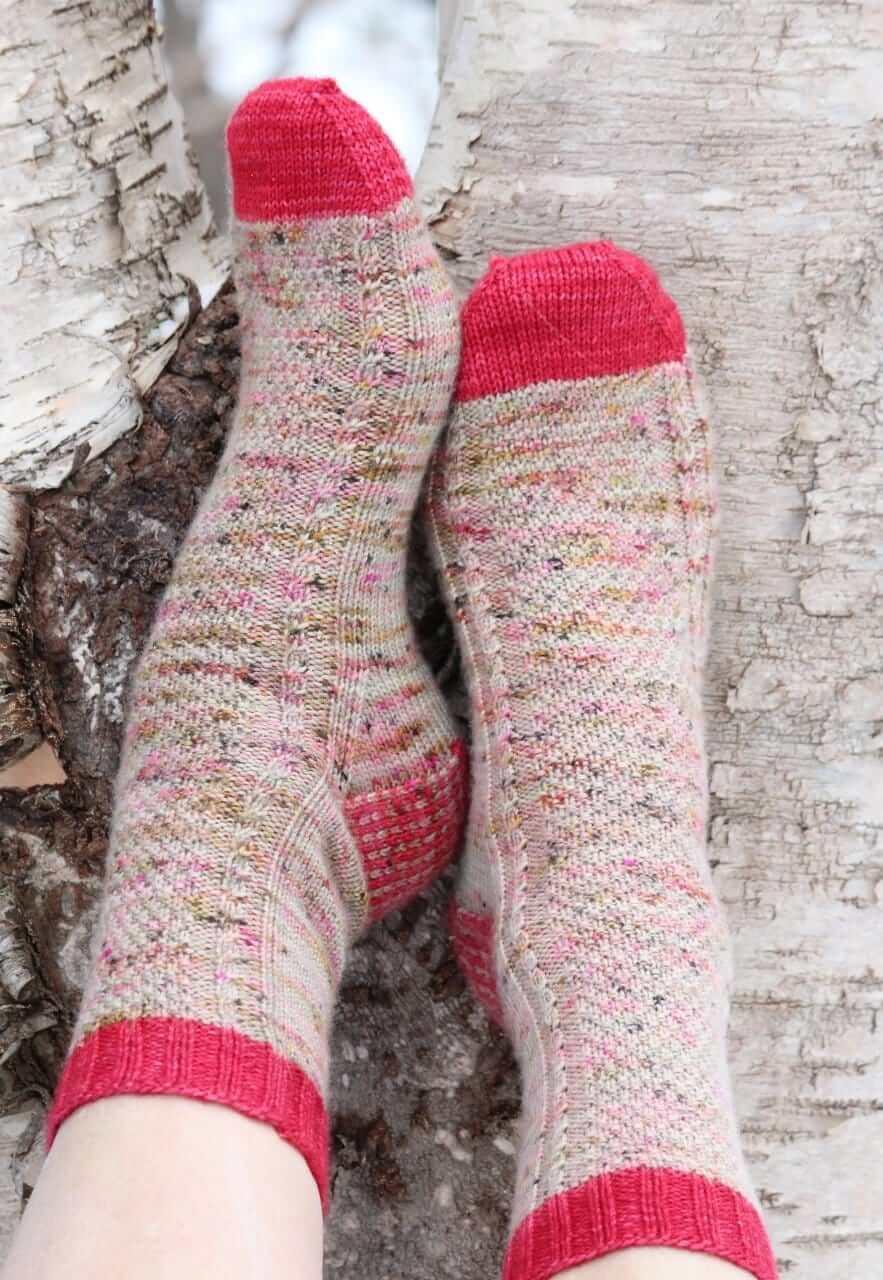 Candy Wafer Socks - Knitting Pattern