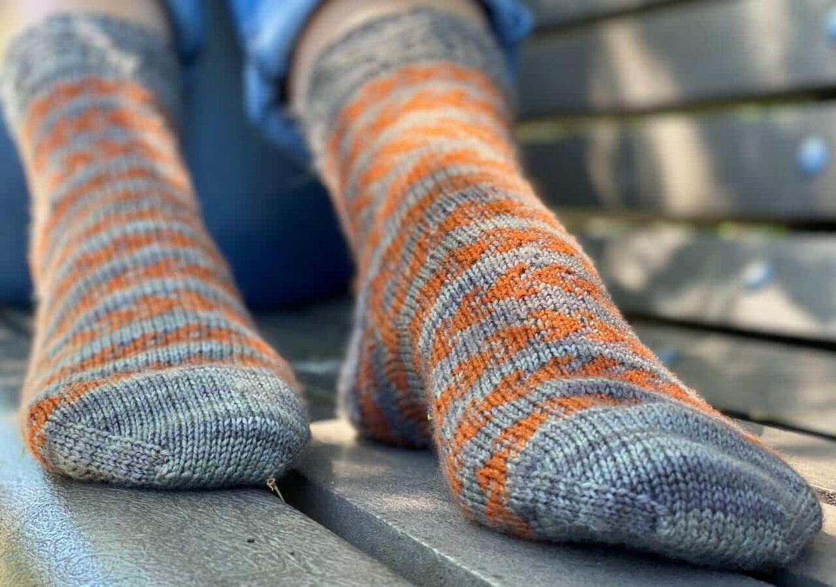 SEASCAPE Free Socks Pattern