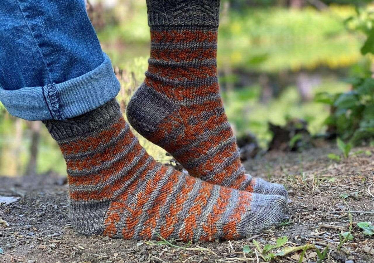 SEASCAPE Free Socks Pattern