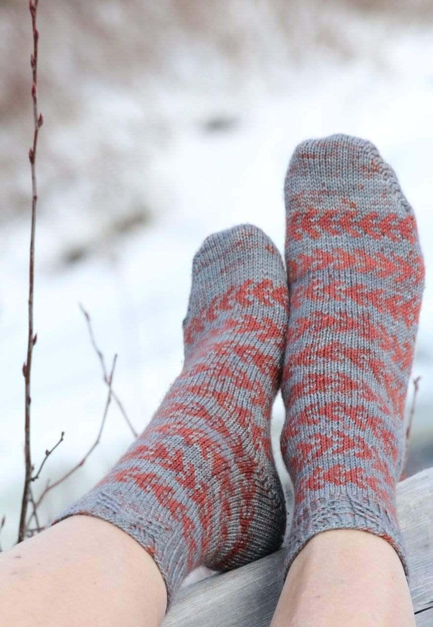 SEASCAPE Free Socks Pattern