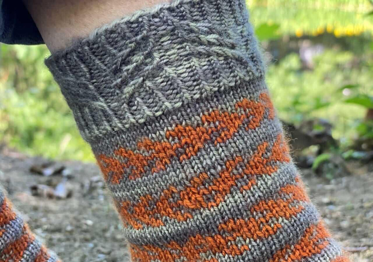 SEASCAPE Free Socks Pattern