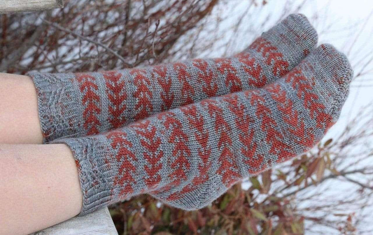 SEASCAPE Free Socks Pattern