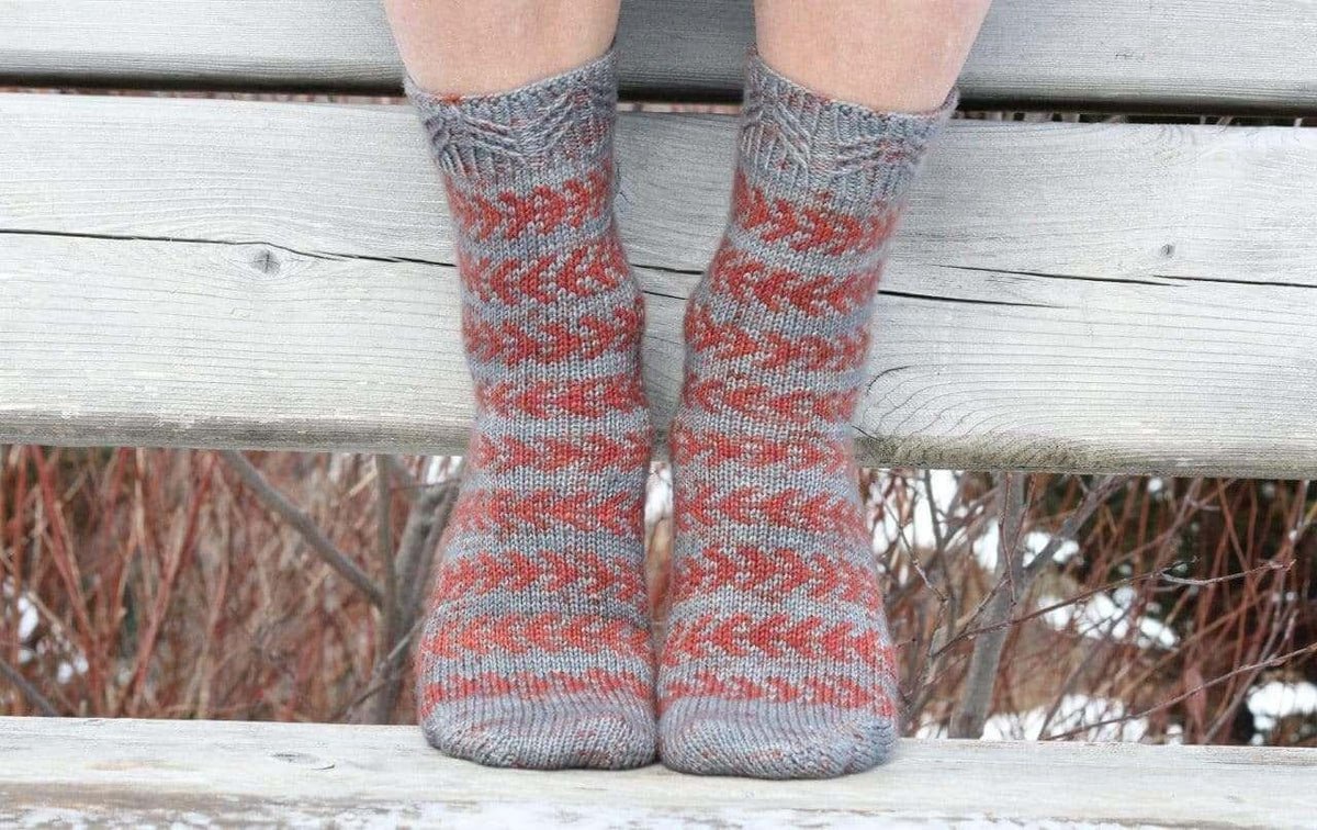 SEASCAPE Free Socks Pattern