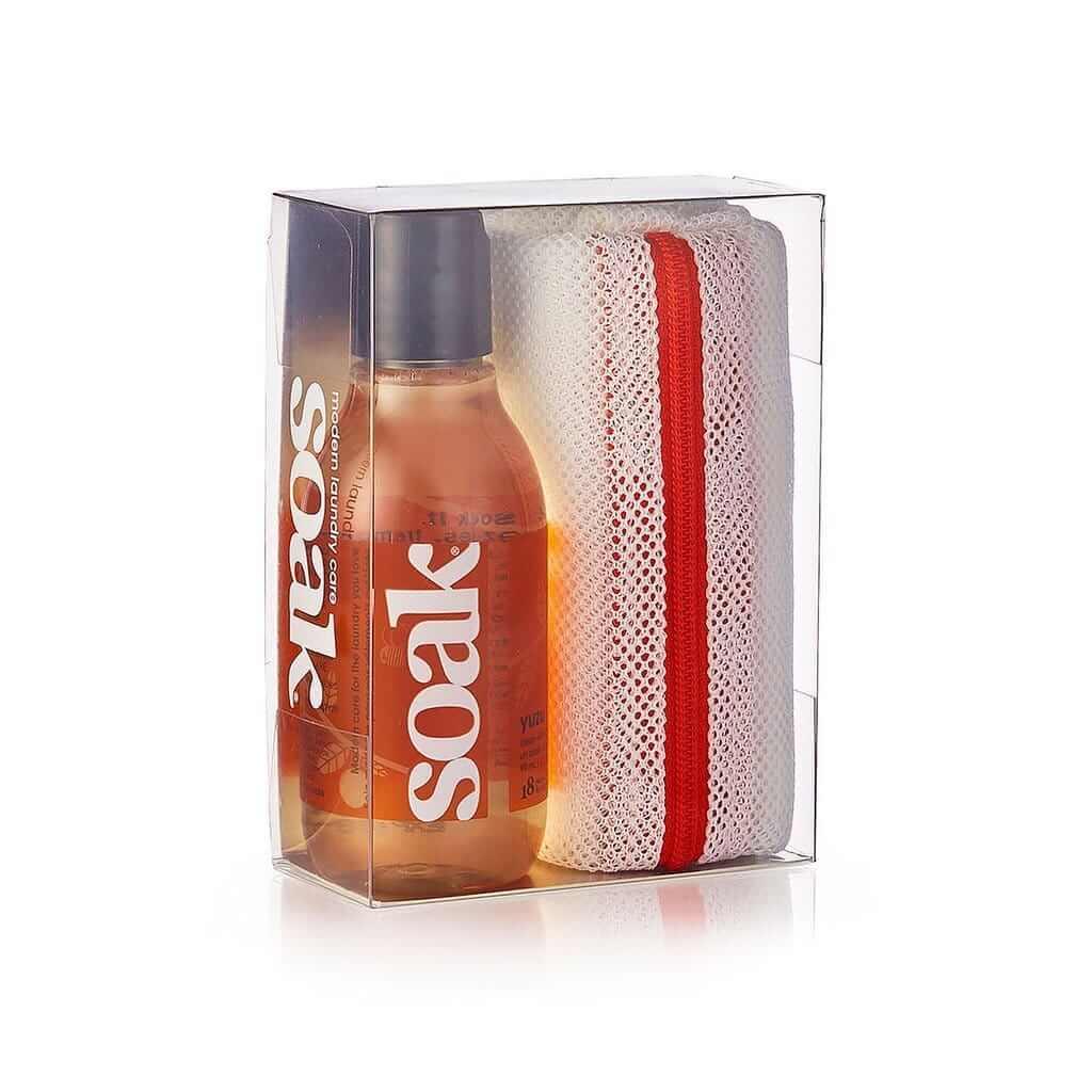 Soak - Eco wash bag gift set slim - Les Laines Biscotte Yarns