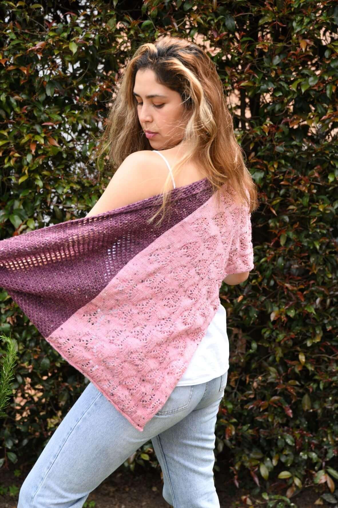 Champs Fleuri (Flowered Fields) Shawl Pattern