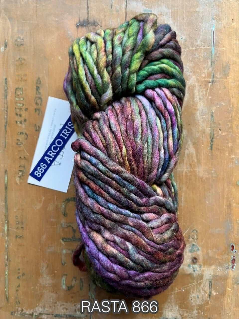 Malabrigo Rasta - Color: 866 Acro Iris