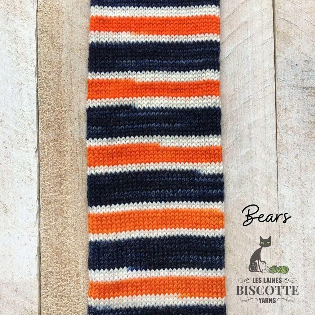 Self-Striping Sock Yarn - BIS-SOCK BEARS