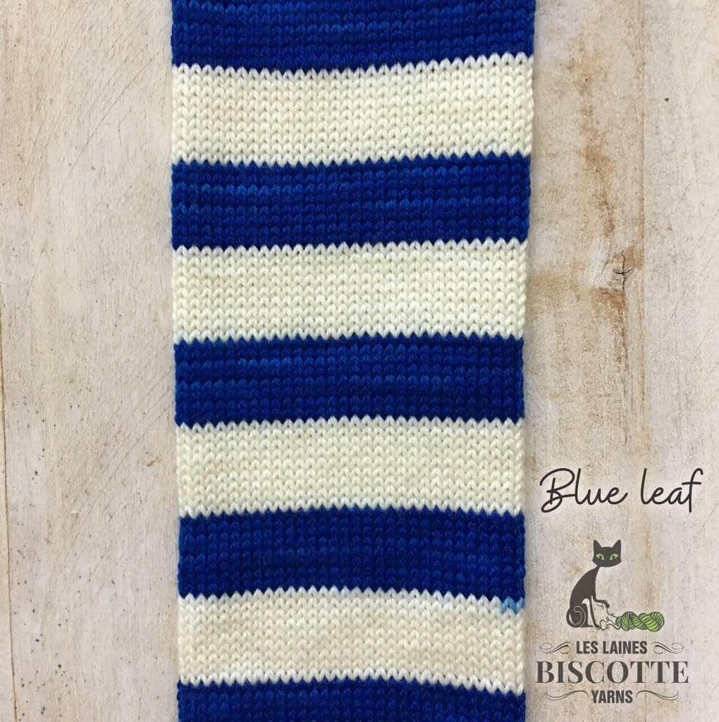 Self-Striping Sock Yarn - BIS-SOCK BLUE LEAF