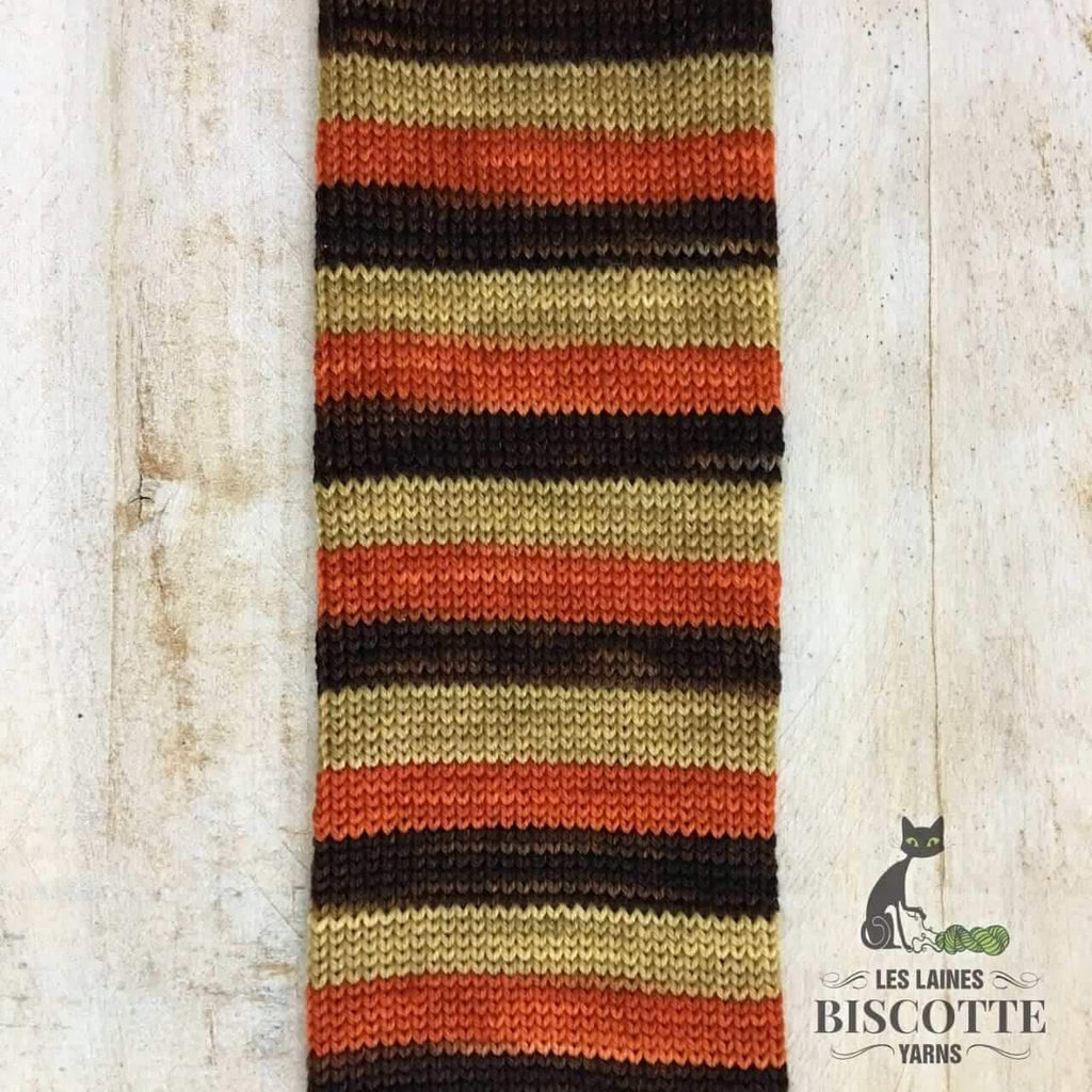 Self-Striping Sock Yarn - BIS-SOCK CHOU GENOU HIBOU