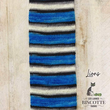 Self-Striping Sock Yarn - BIS-SOCK LIONS