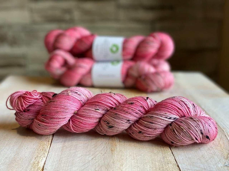 Fingering tweed yarn SIRIUS FRAISE