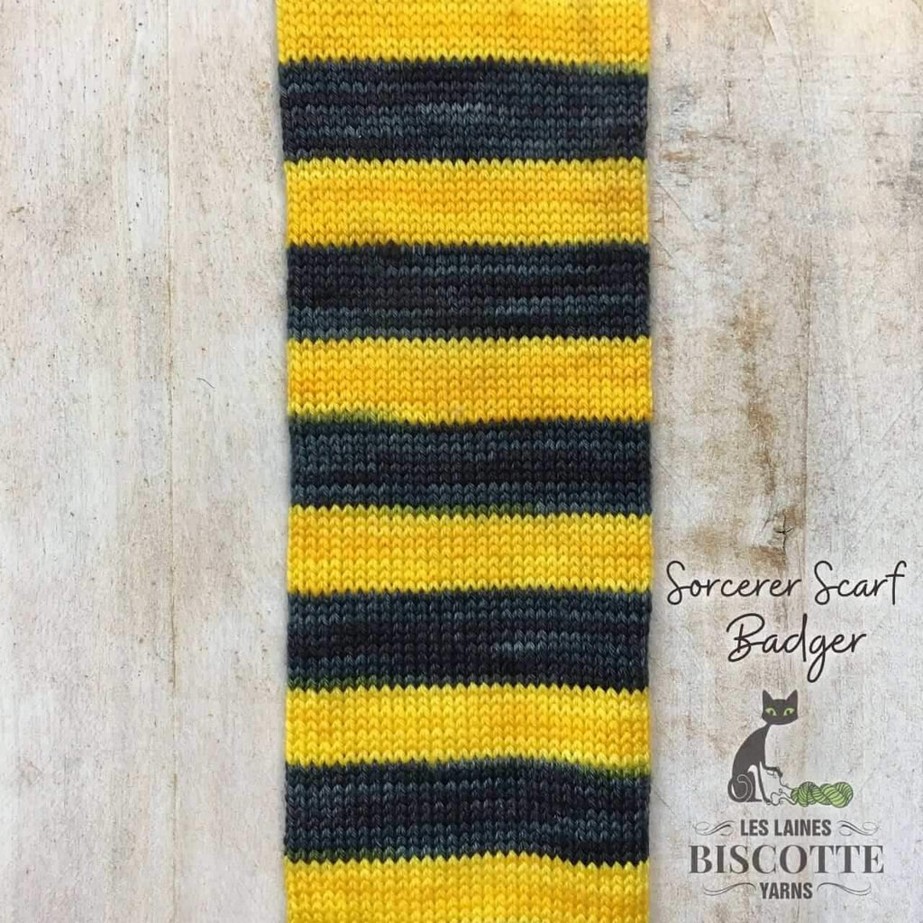 Self-Striping Sock Yarn - BIS-SOCK ÉCHARPE DU SORCIER