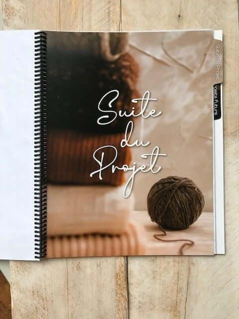 Mon Recueil de Tricot - Knitting notebook - French only - Les Laines Biscotte Yarns