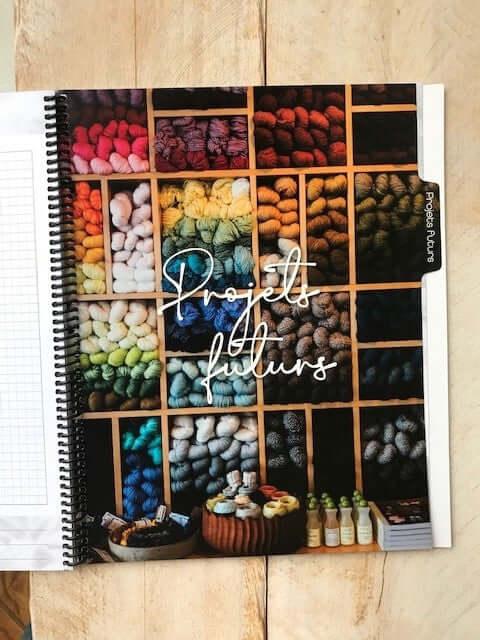 Mon Recueil de Tricot - Knitting notebook - French only - Les Laines Biscotte Yarns