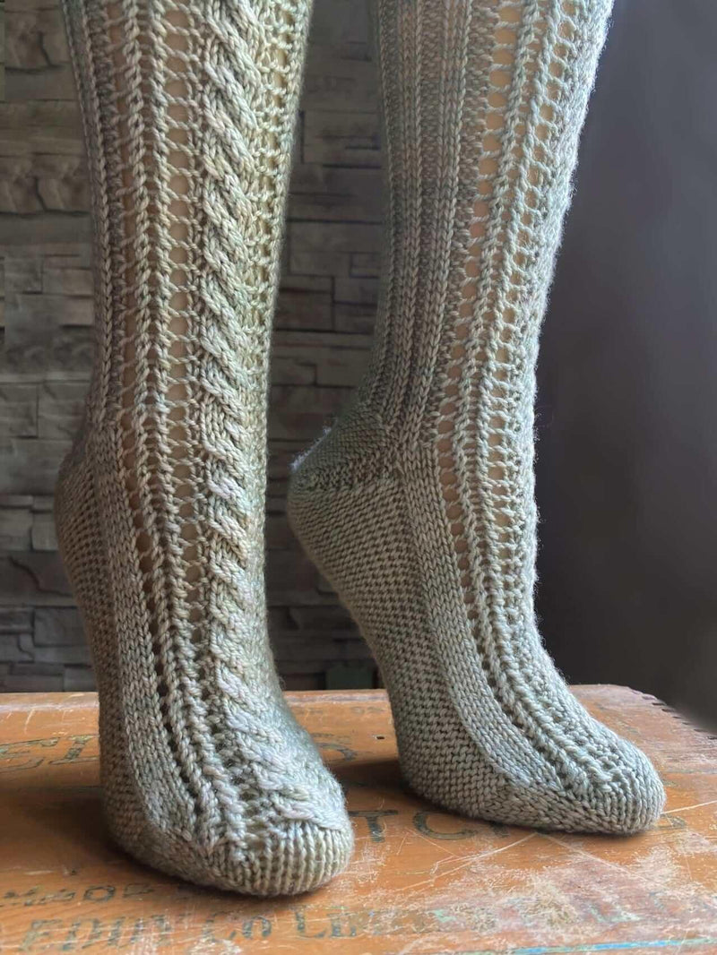 Silken Lounge Socks Pattern