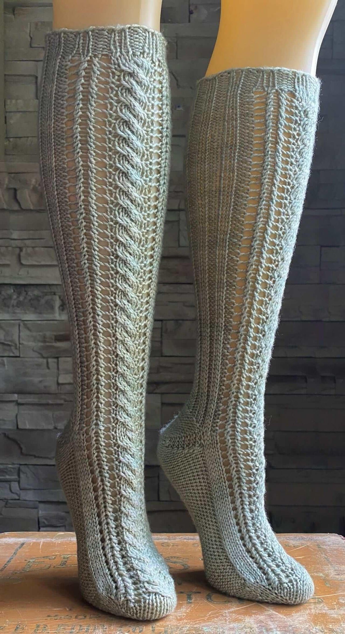 Silken Lounge Socks Pattern