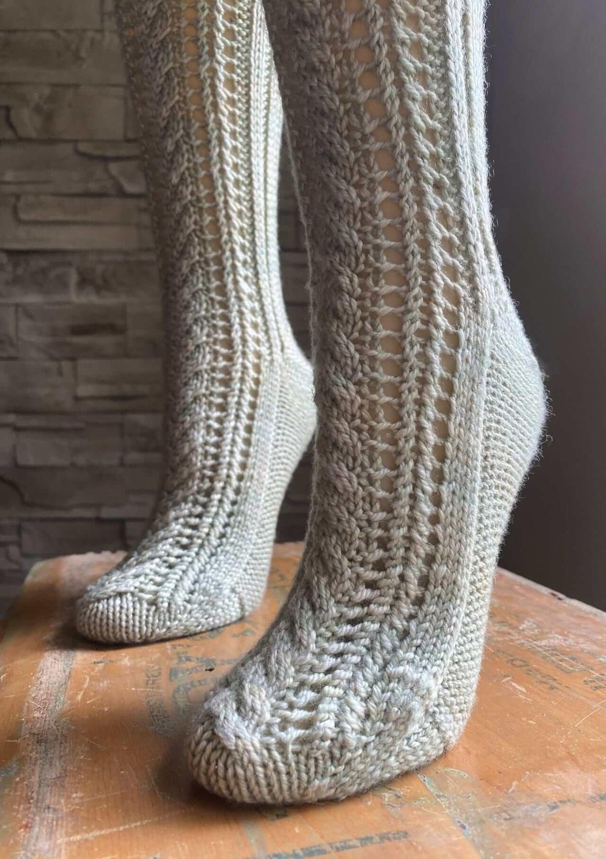 Silken Lounge Socks Pattern