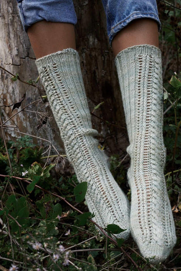 Silken Lounge Socks Pattern
