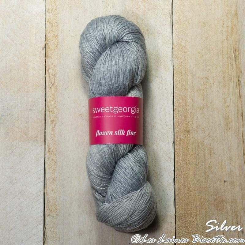 Sweet Georgia - Flaxen Silk Fine - Color: Silver