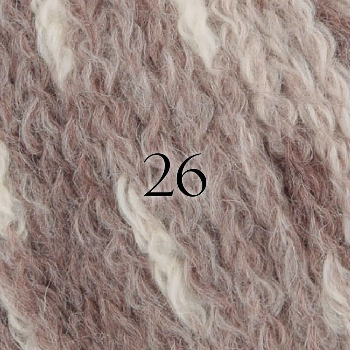 Snowflake - Lang Yarns - Color: #26 - Hot Cocoa