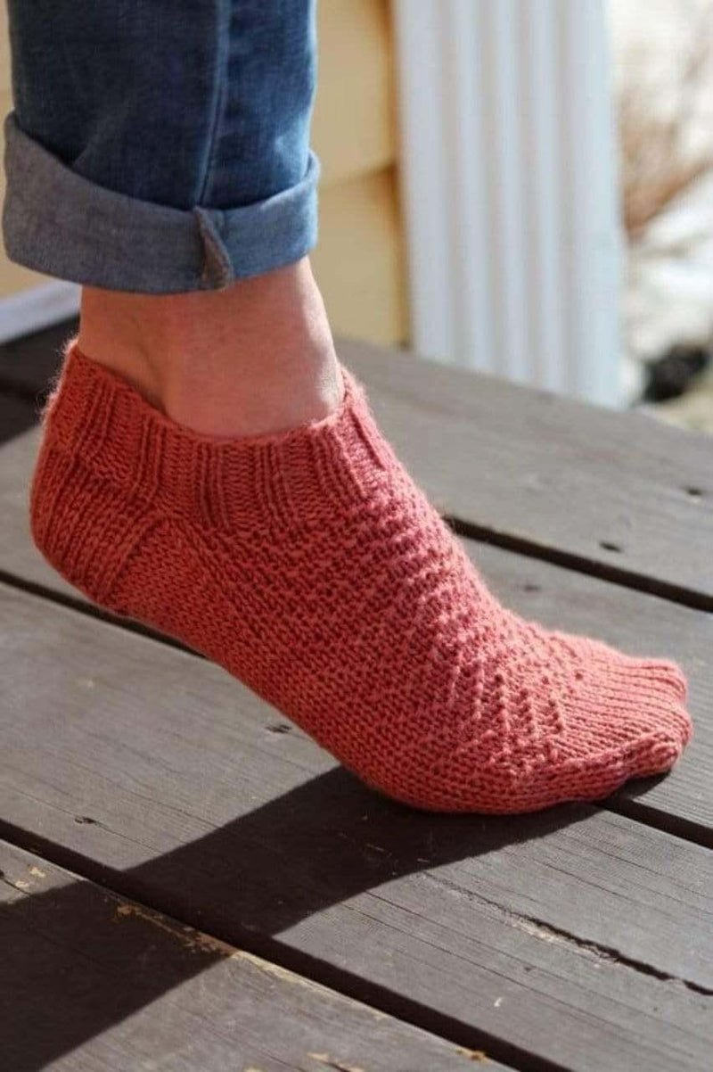 DK PURE Shorties socks Free Knitting Pattern