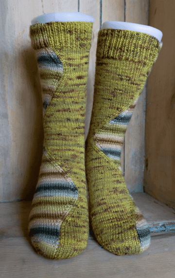 Stitch Surfer Socks NEW Knitting Kits - Les Laines Biscotte Yarns