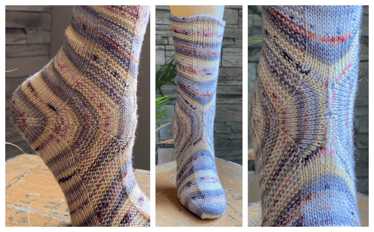 Stoïque Free sock pattern