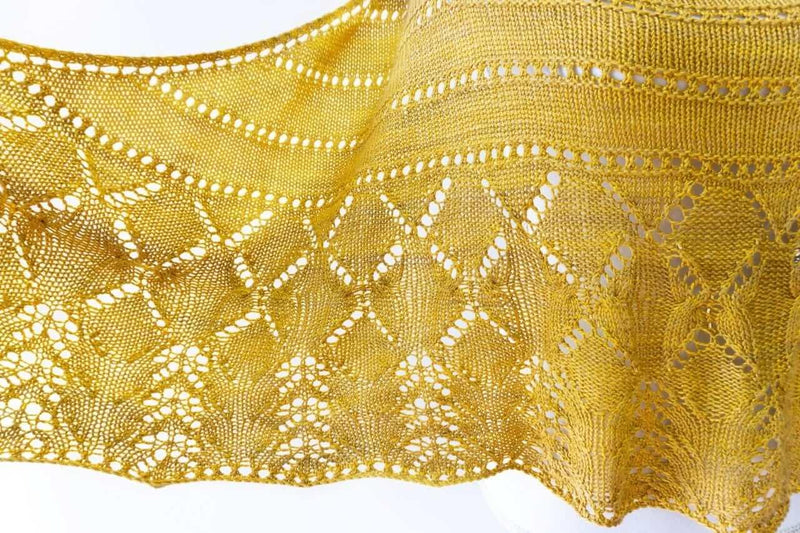 Summer Butterflies Shawl Knitting Pattern