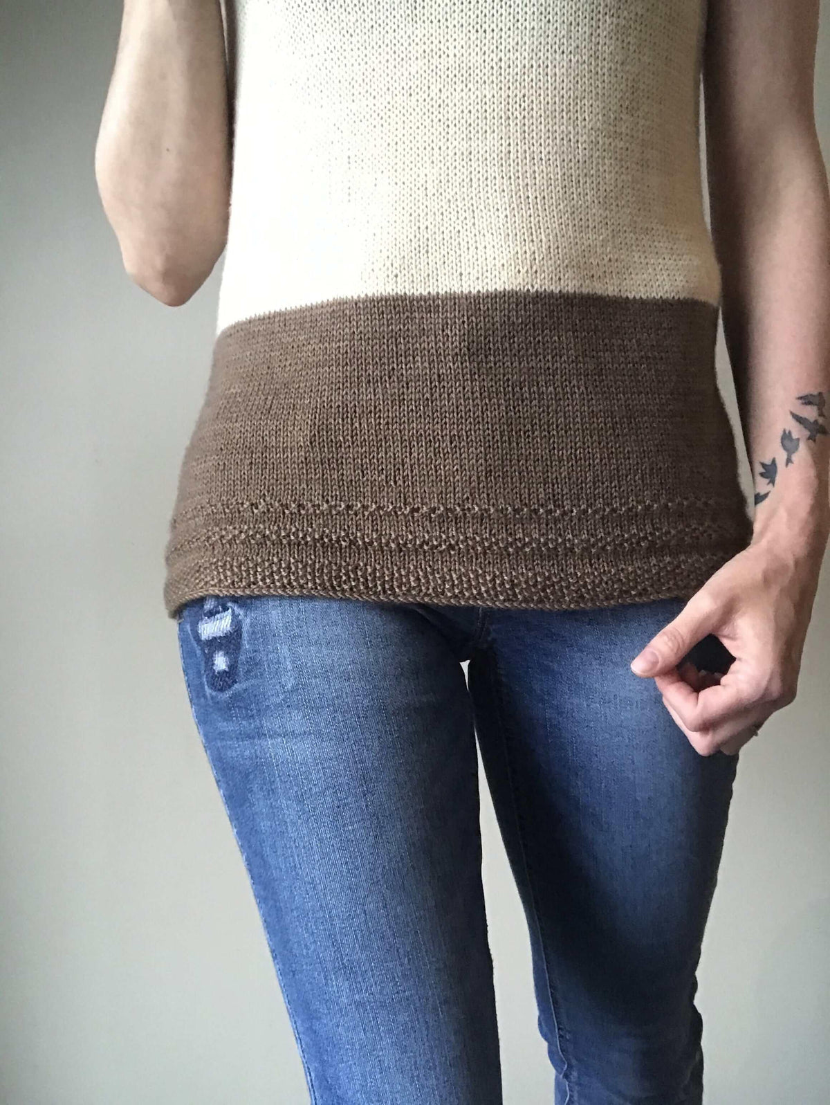 Timelines Tee Free Knitting Pattern