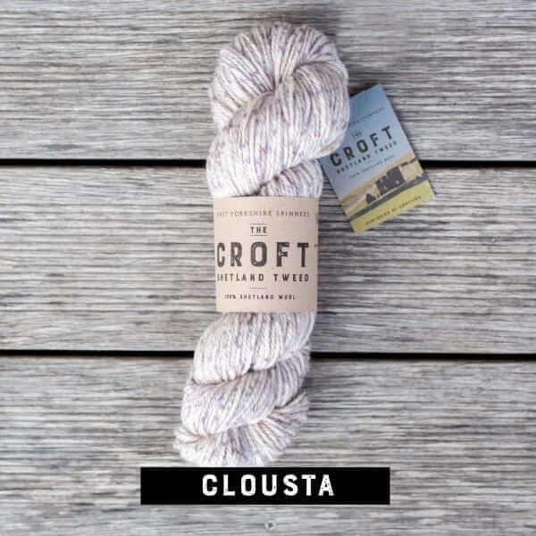 The Croft Shetland Tweed - Color: CLOUSTA-762