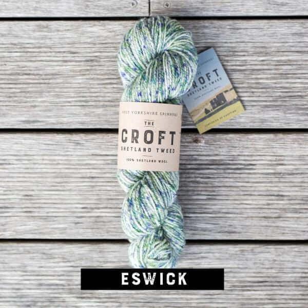 The Croft Shetland Tweed - Color: ESWICK-763