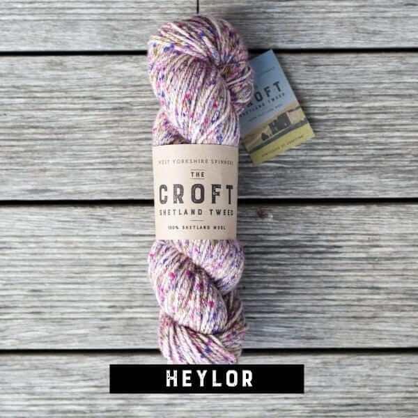 The Croft Shetland Tweed - Color: HEYLOR-754