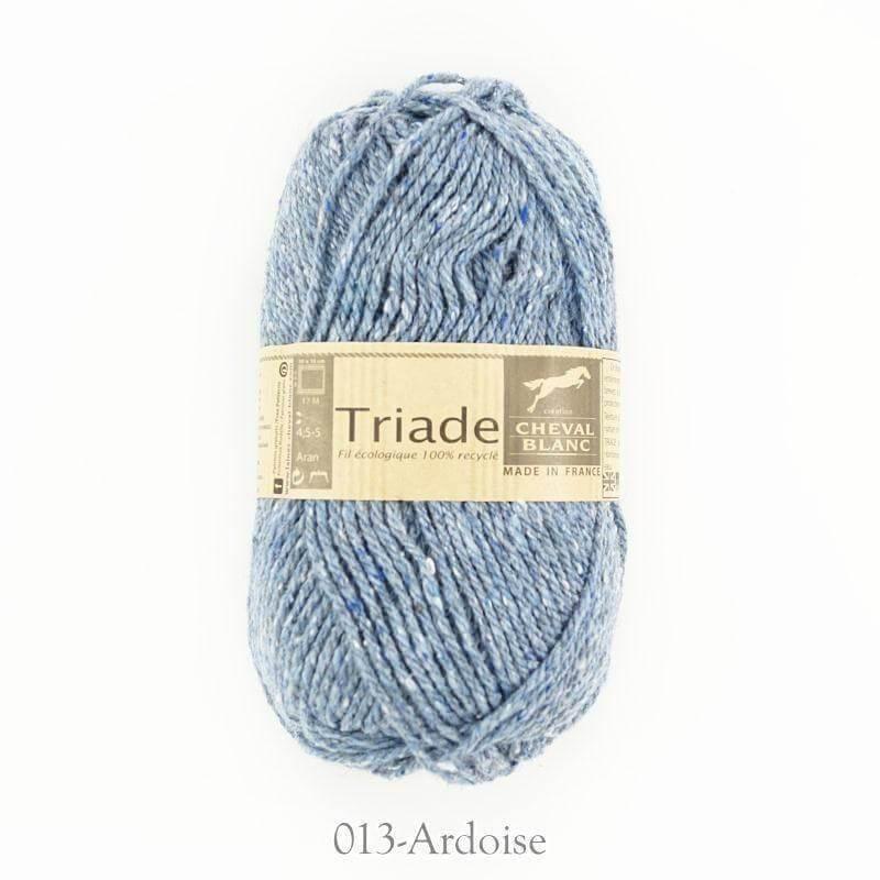 Laines Cheval Blanc - Triade - Color: Triade - 013 ARDOISE