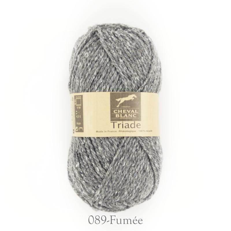 Laines Cheval Blanc - Triade - Color: Triade - 089 FUMÉE