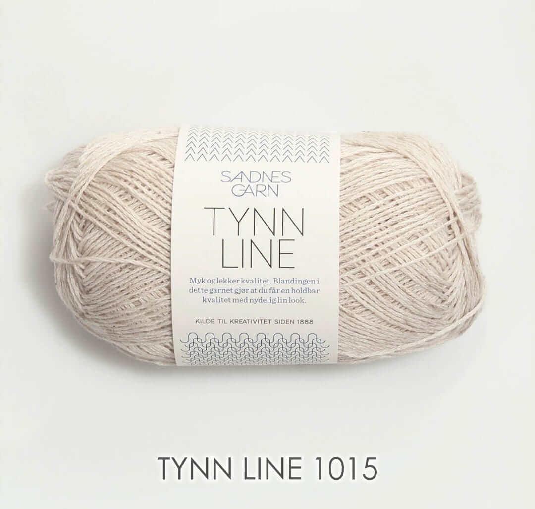 Sandness Garn - Tynn Line - Color: 1015 - Beige