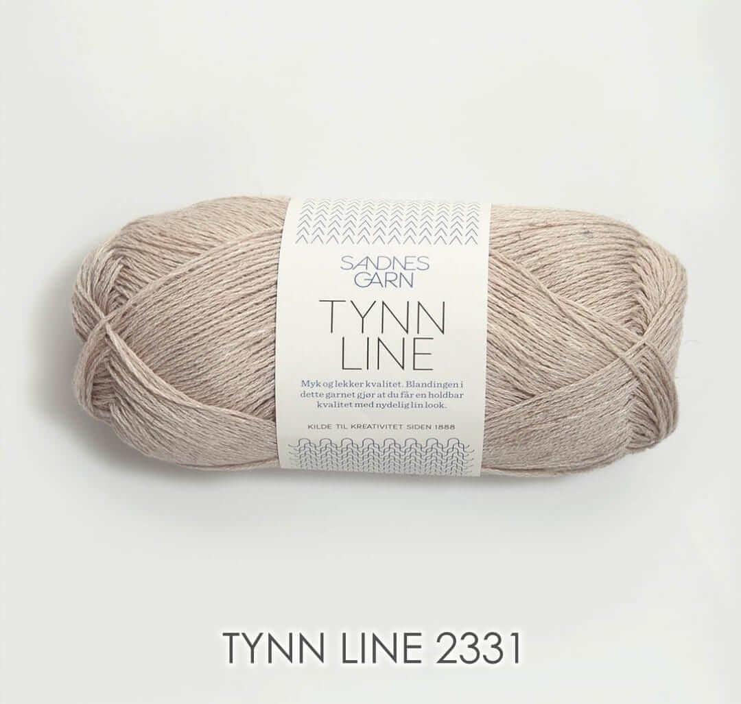 Sandness Garn - Tynn Line - Color: 2331 - Beige clair