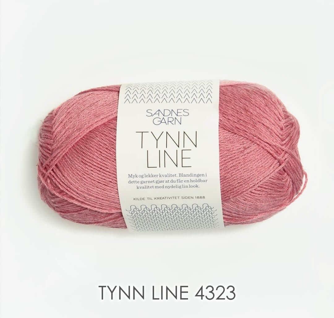 Sandness Garn - Tynn Line - Color: 4323 - Rose